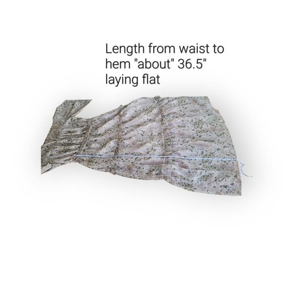 Cream Green Long Sleeve Fairycore Maxi Dress by Dress Forum Los Angeles size S - Picture 10 of 13